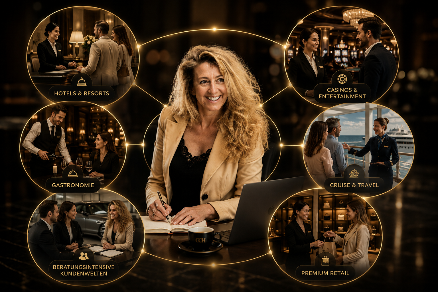 Carmen Cornelia Haselwanter verbindet klassische Hospitality, Premium Retail und serviceintensive Kundenwelten durch Human Connection.